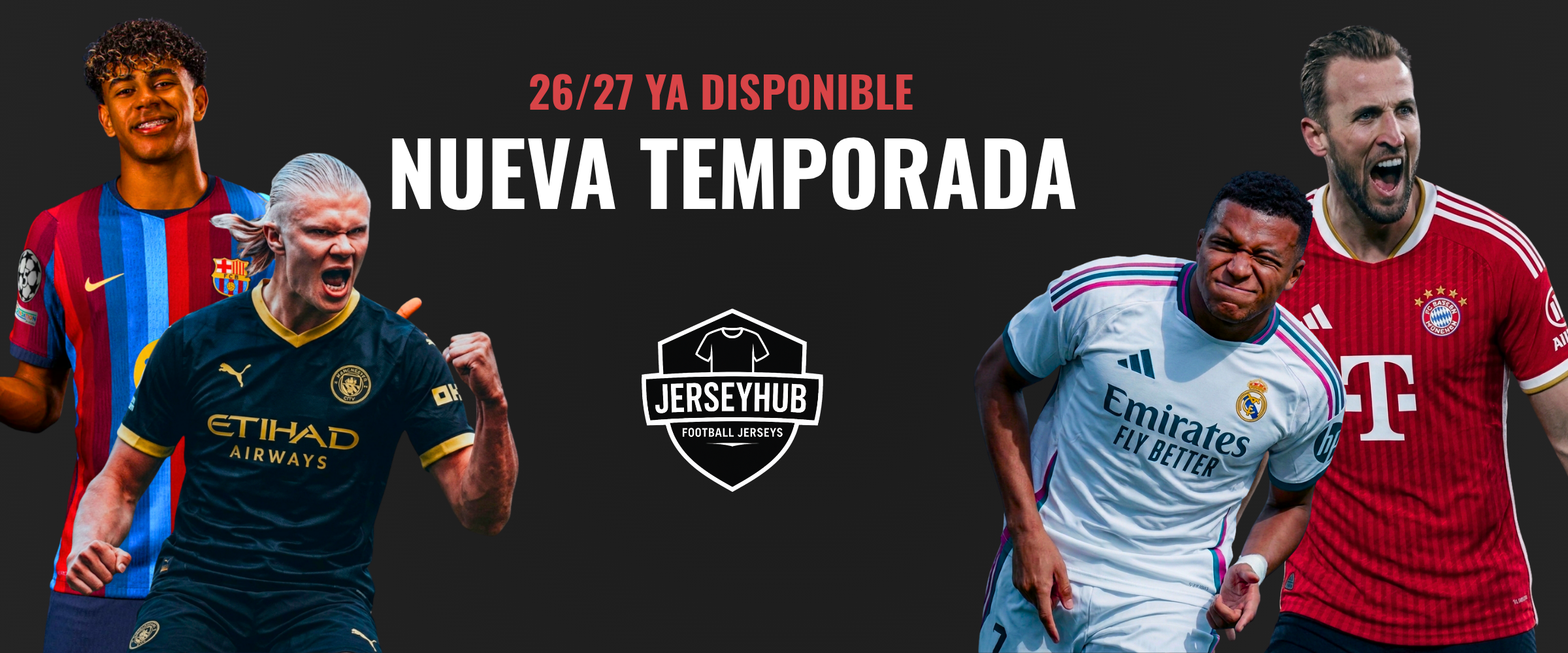 Nueva temporada 26/27 ya disponible en JerseyHub