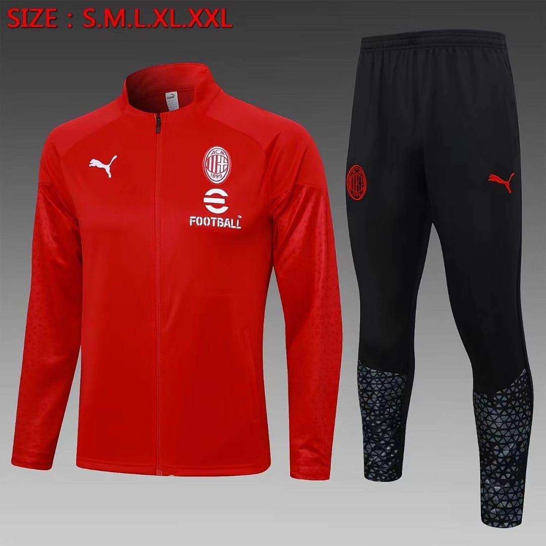 AC Milan 23/24 Chaqueta · Blanco