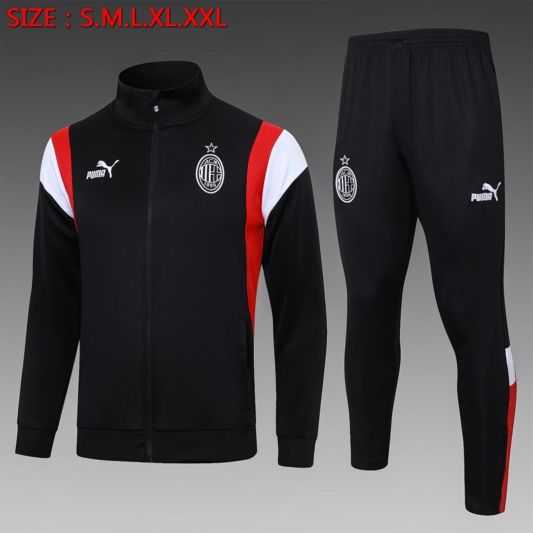 AC Milan 23/24 Chaqueta · Negro