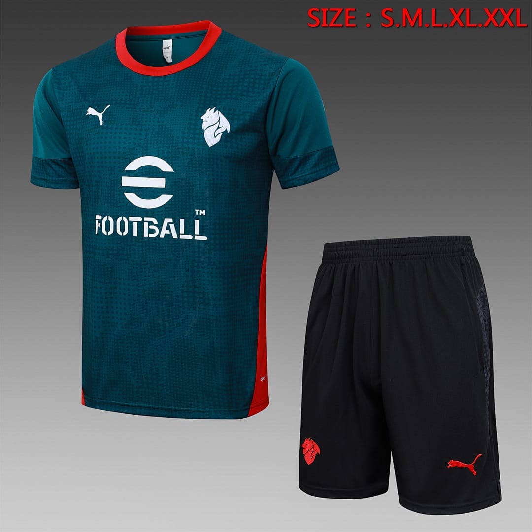 AC Milan 25/26 Camiseta Entrenamiento · Verde