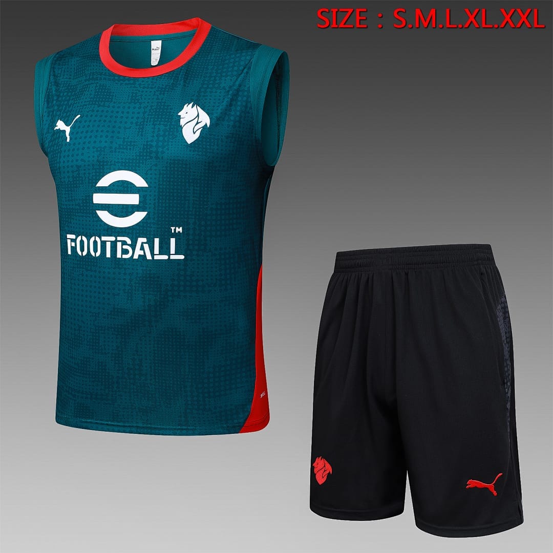 AC Milan 25/26 Chaleco · Verde