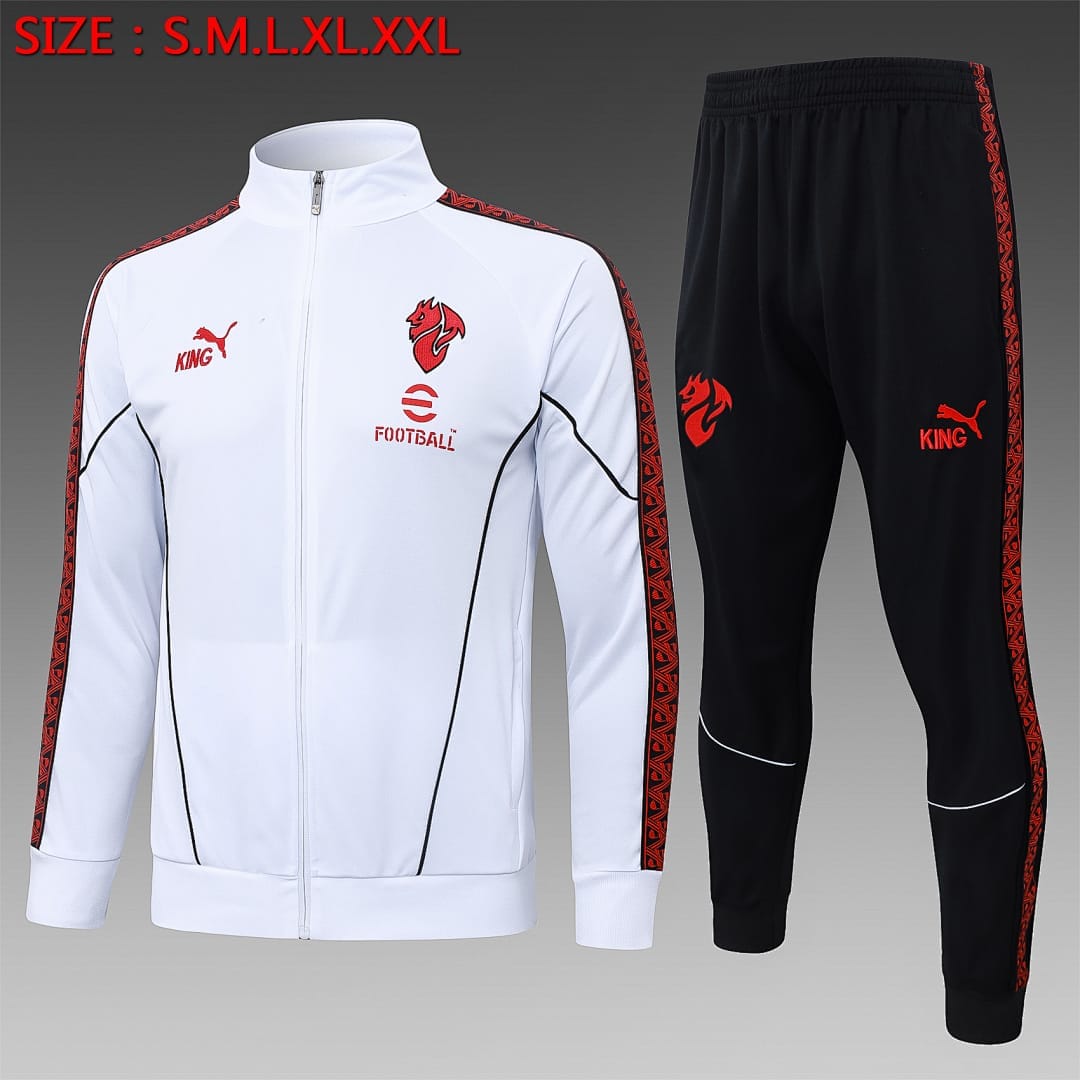 AC Milan 25/26 Chaqueta · Blanco