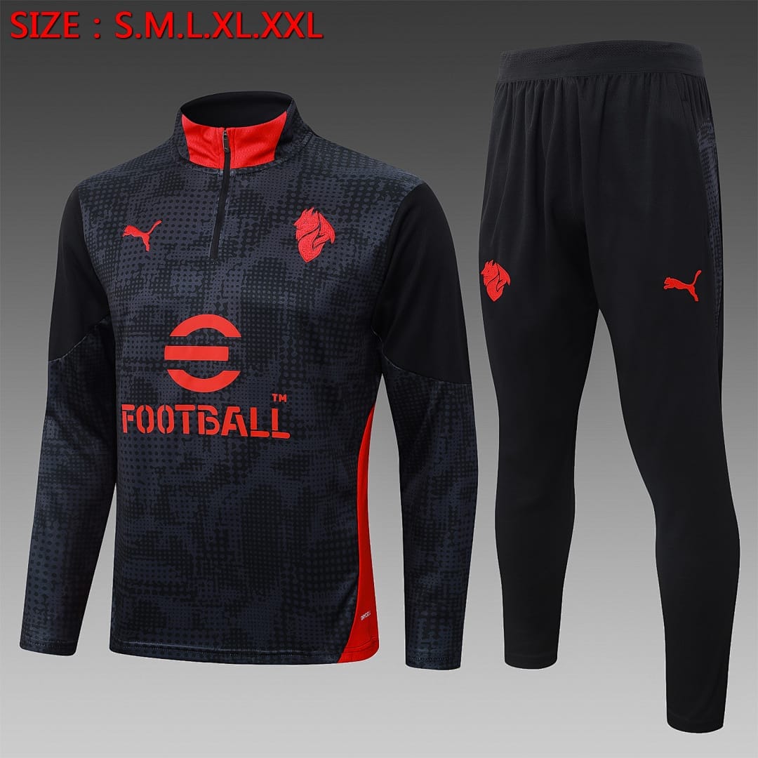 AC Milan 25/26 Sudadera · Negro