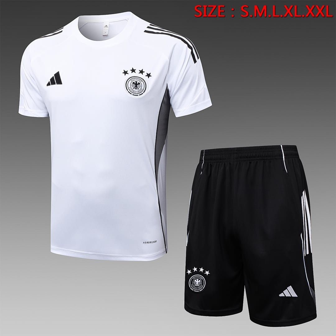 Alemania 25/26 Camiseta Entrenamiento · Blanco