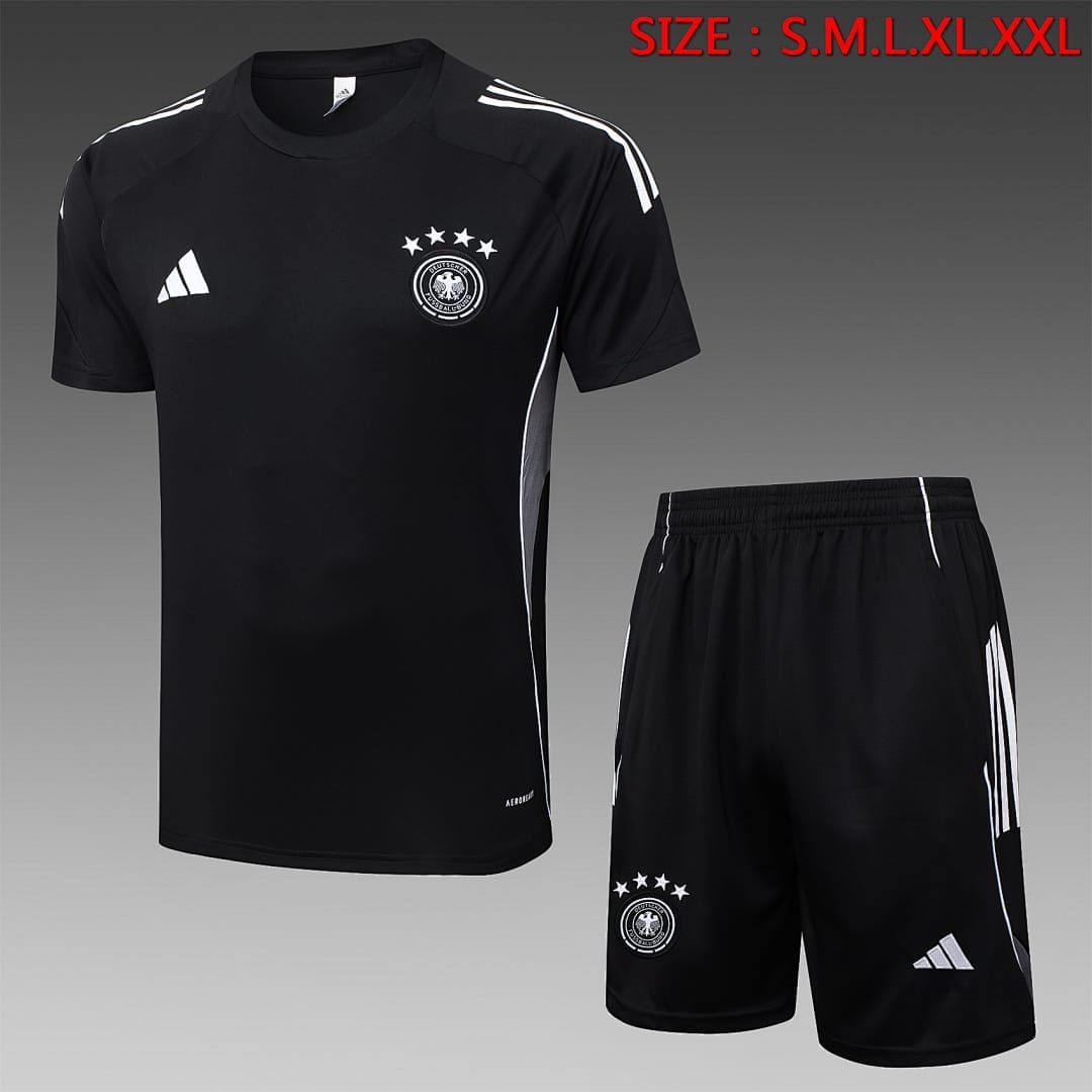Alemania 25/26 Camiseta Entrenamiento · Negro