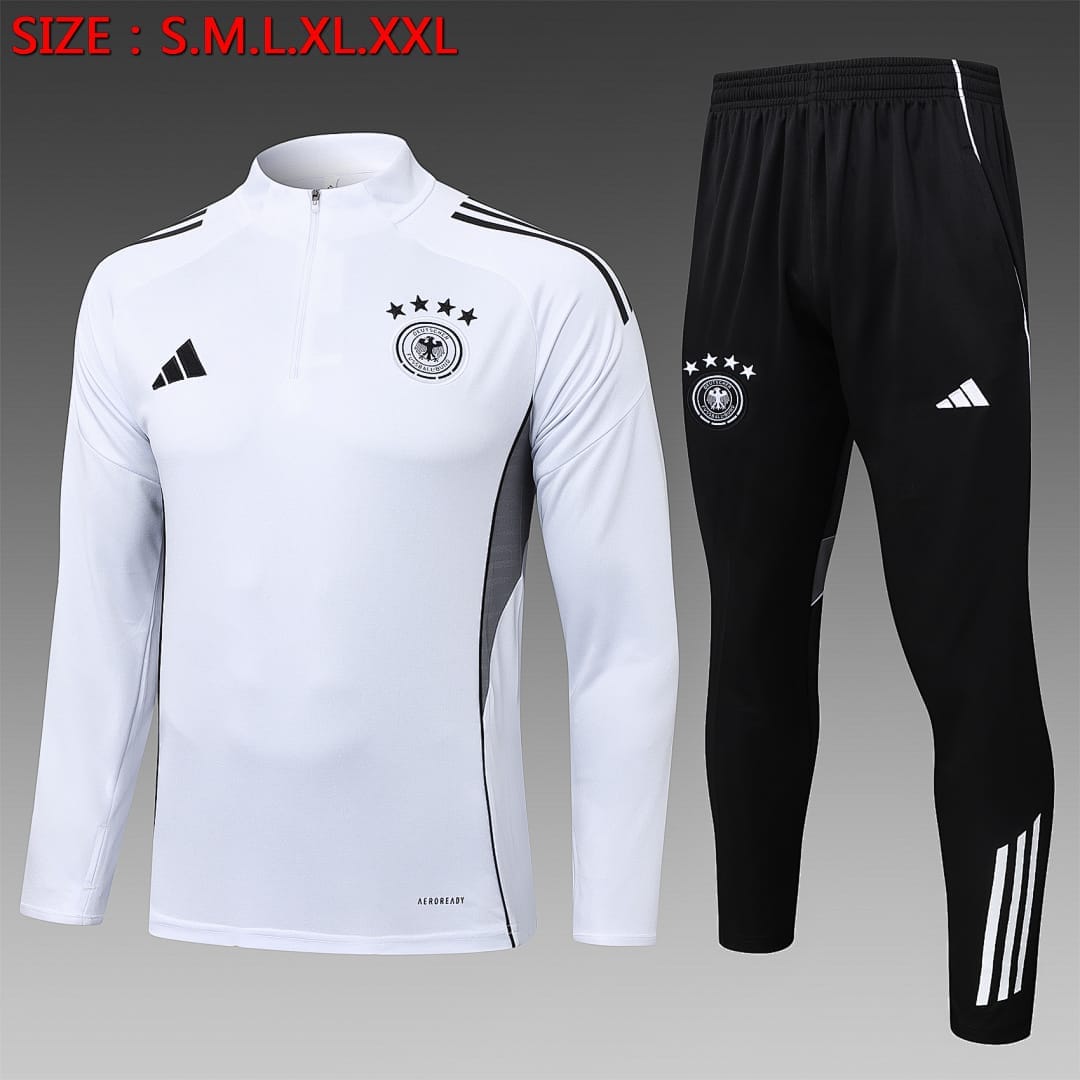 Alemania 25/26 Sudadera · Blanco
