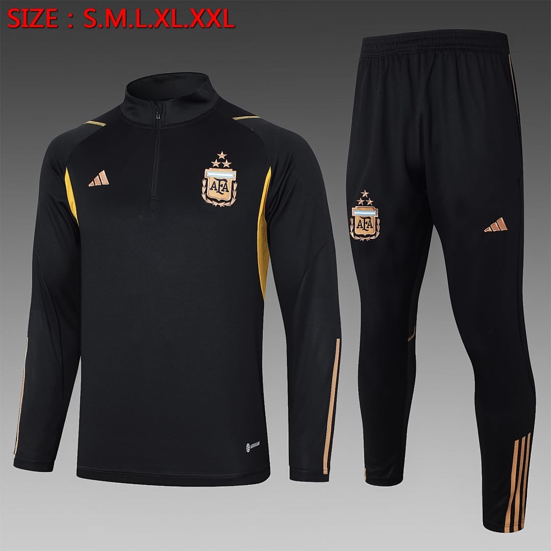 Argentina 23/24 Sudadera · Negro