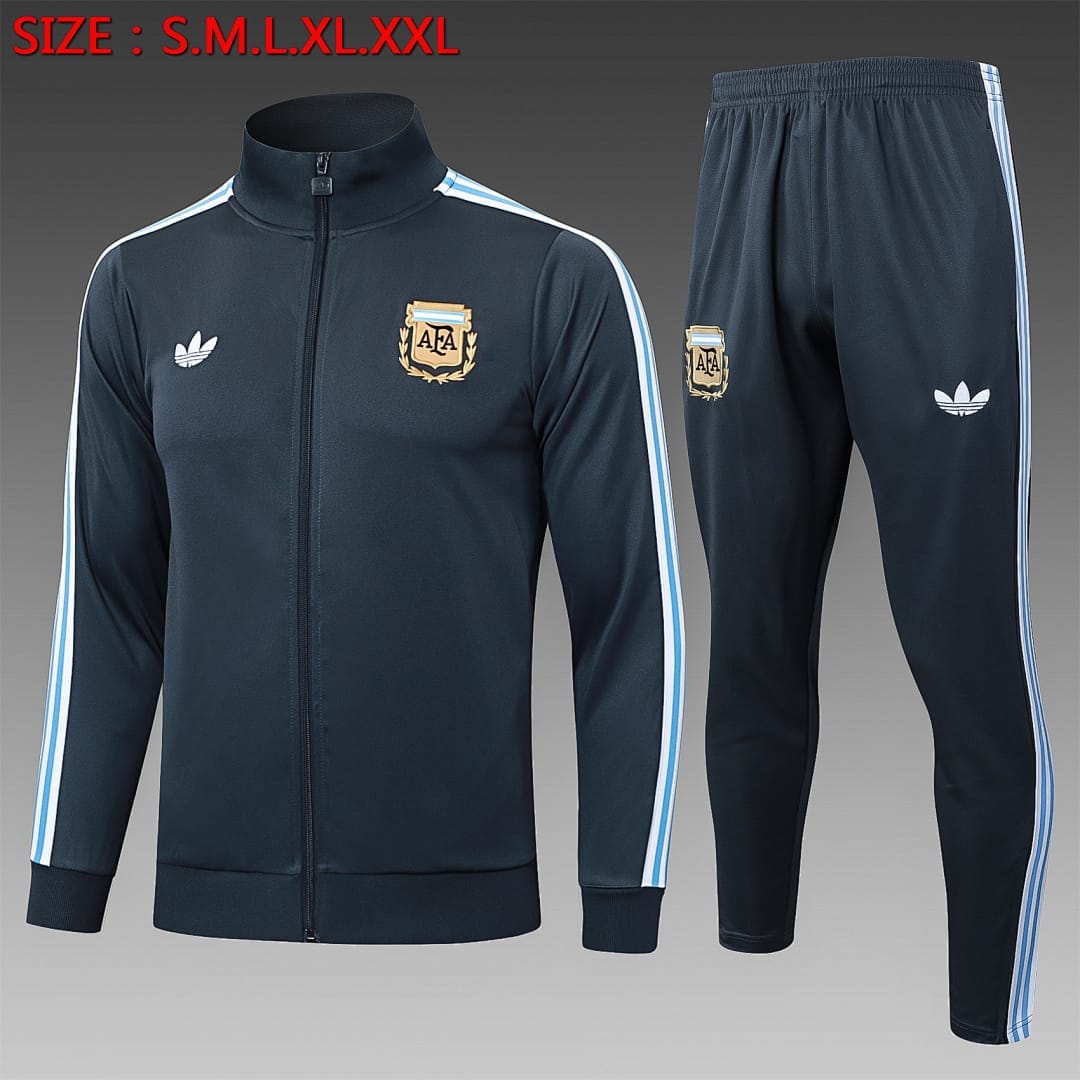 Argentina 25/26 Chaqueta · Gris Oscuro