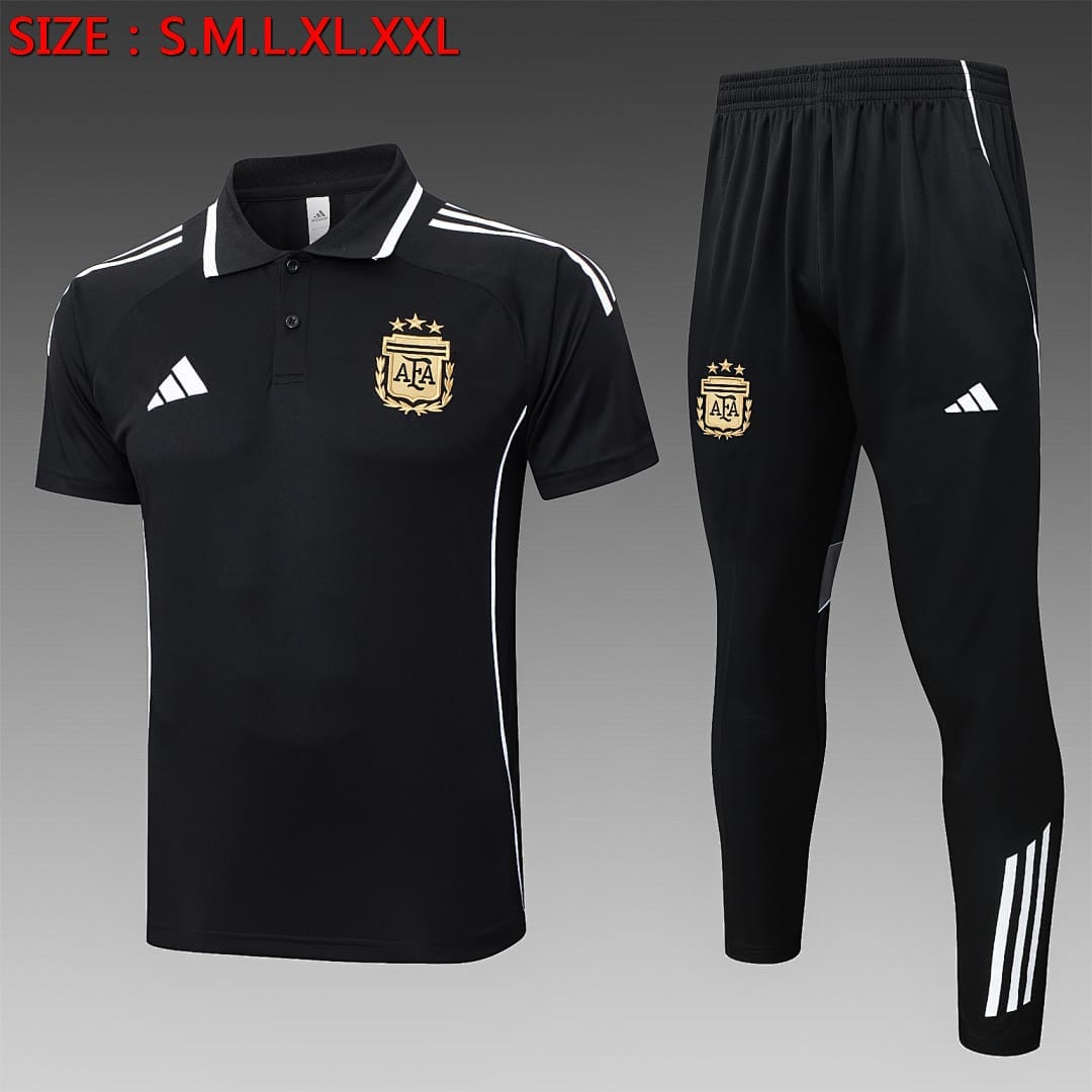 Argentina 25/26 Polo · Negro