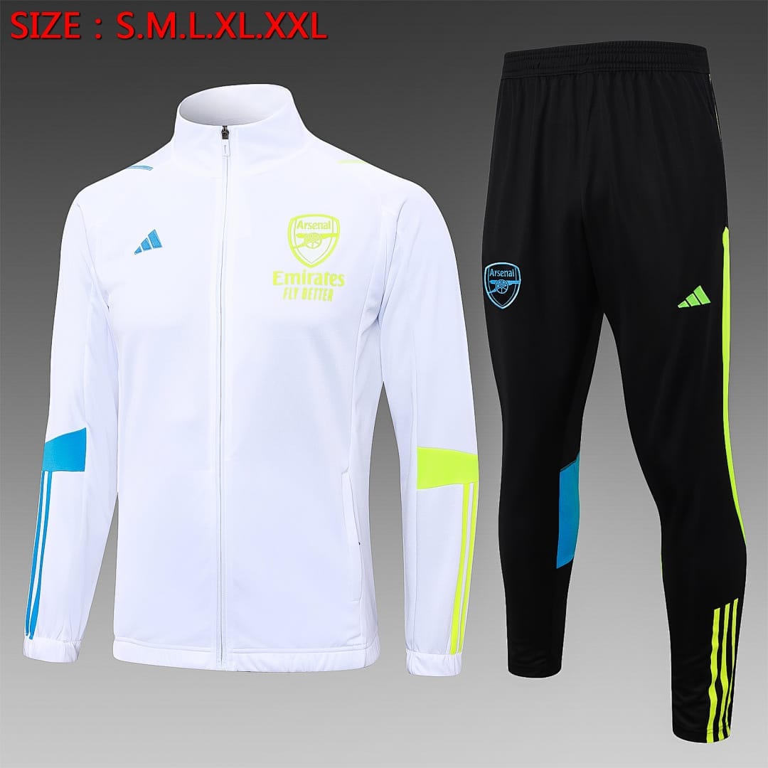 Arsenal 23/24 Chaqueta · Blanco