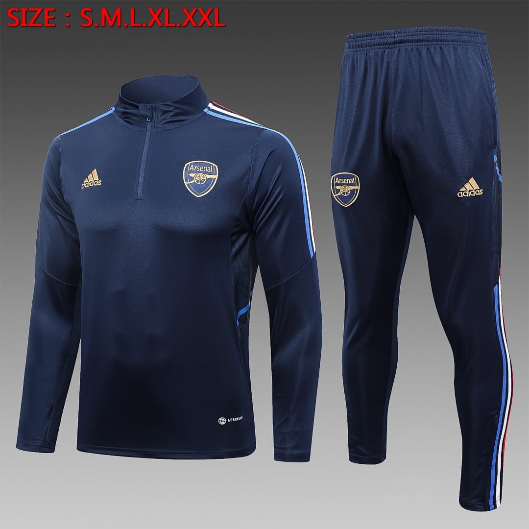 Arsenal 23/24 Sudadera · Azul Rey