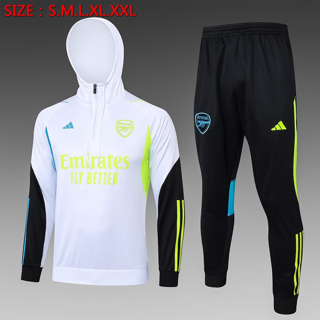 Arsenal 23/24 Sudadera · Blanco