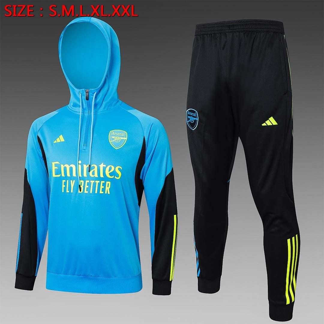 Arsenal 23/24 Sudadera · Celeste