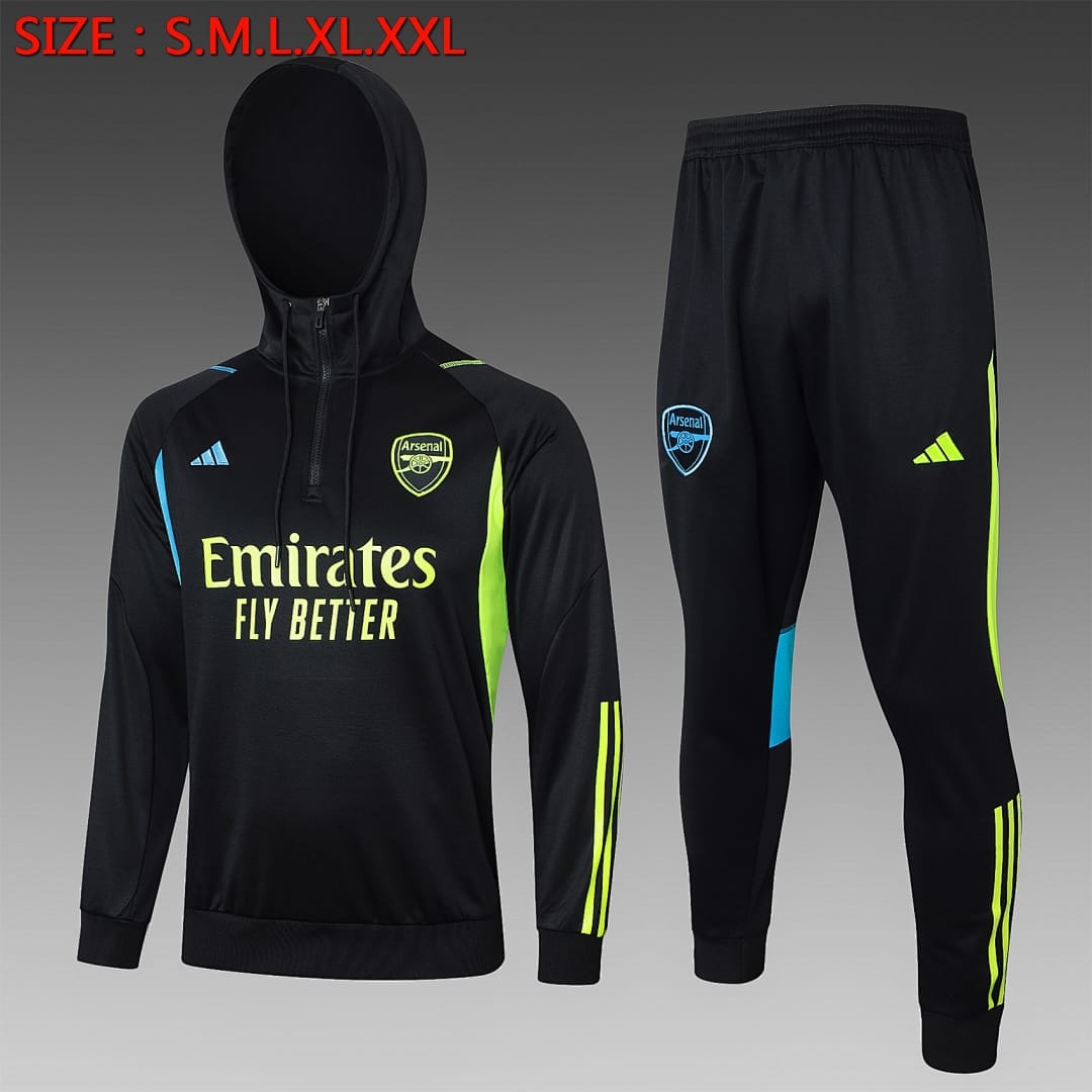 Arsenal 23/24 Sudadera · Negro