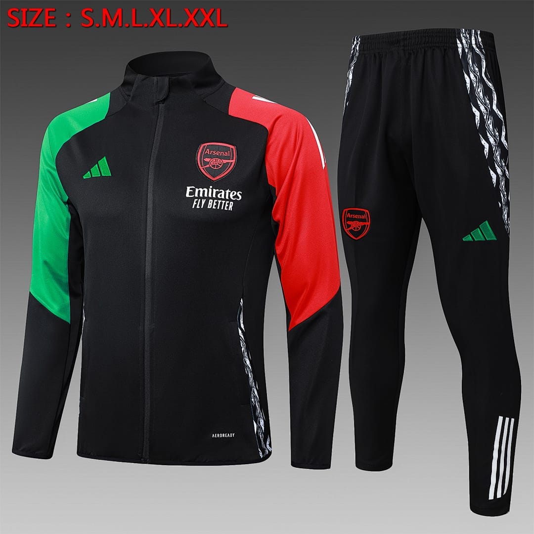 Arsenal 24/25 Chaqueta · Negro