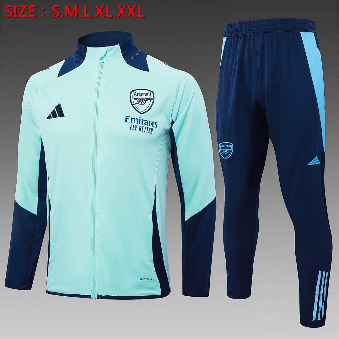 Arsenal 24/25 Chaqueta · Verde Claro