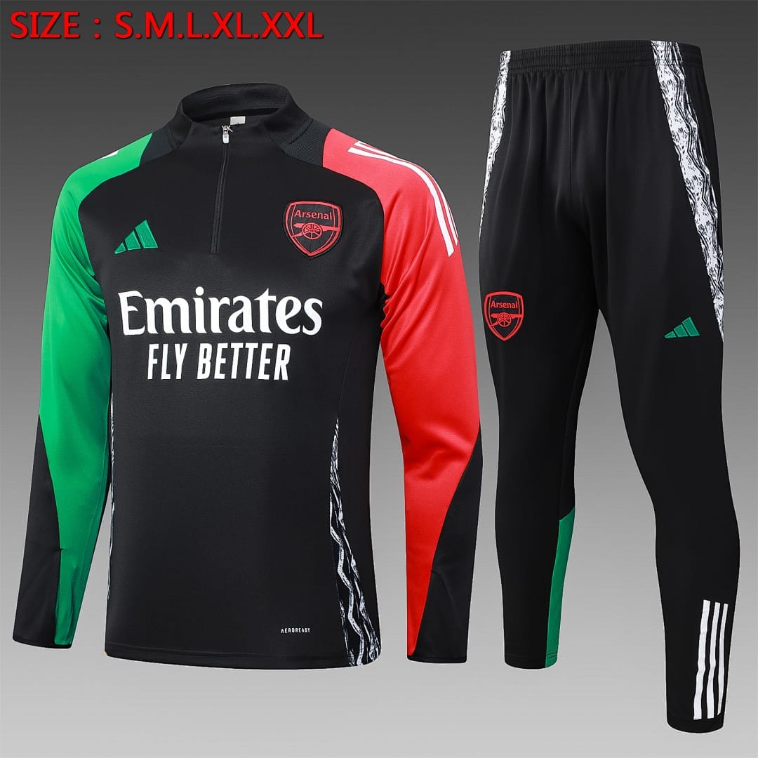 Arsenal 24/25 Sudadera · Negro