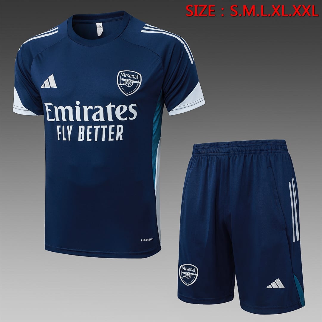 Arsenal 25/26 Camiseta Entrenamiento · Azul Rey