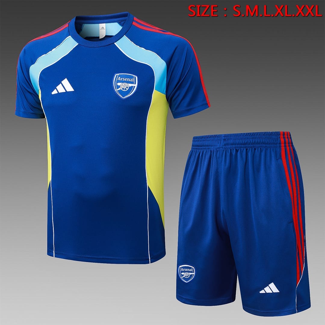 Arsenal 25/26 Camiseta Entrenamiento · Azul