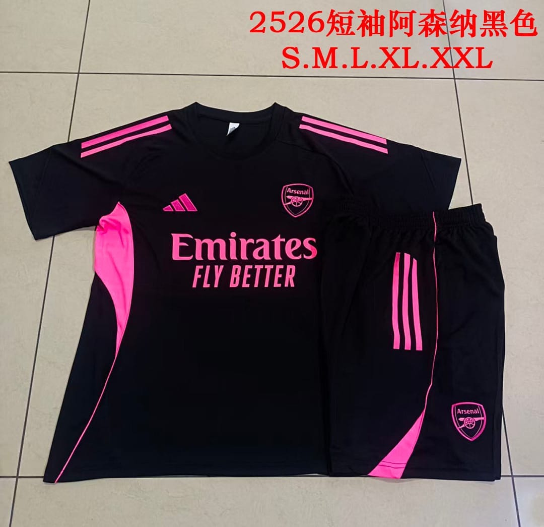 Arsenal 25/26 Camiseta Entrenamiento · Rosado