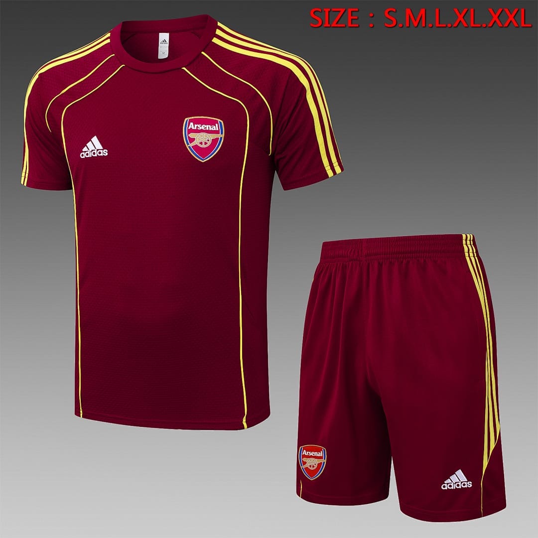 Arsenal 25/26 Camiseta Entrenamiento · Vino