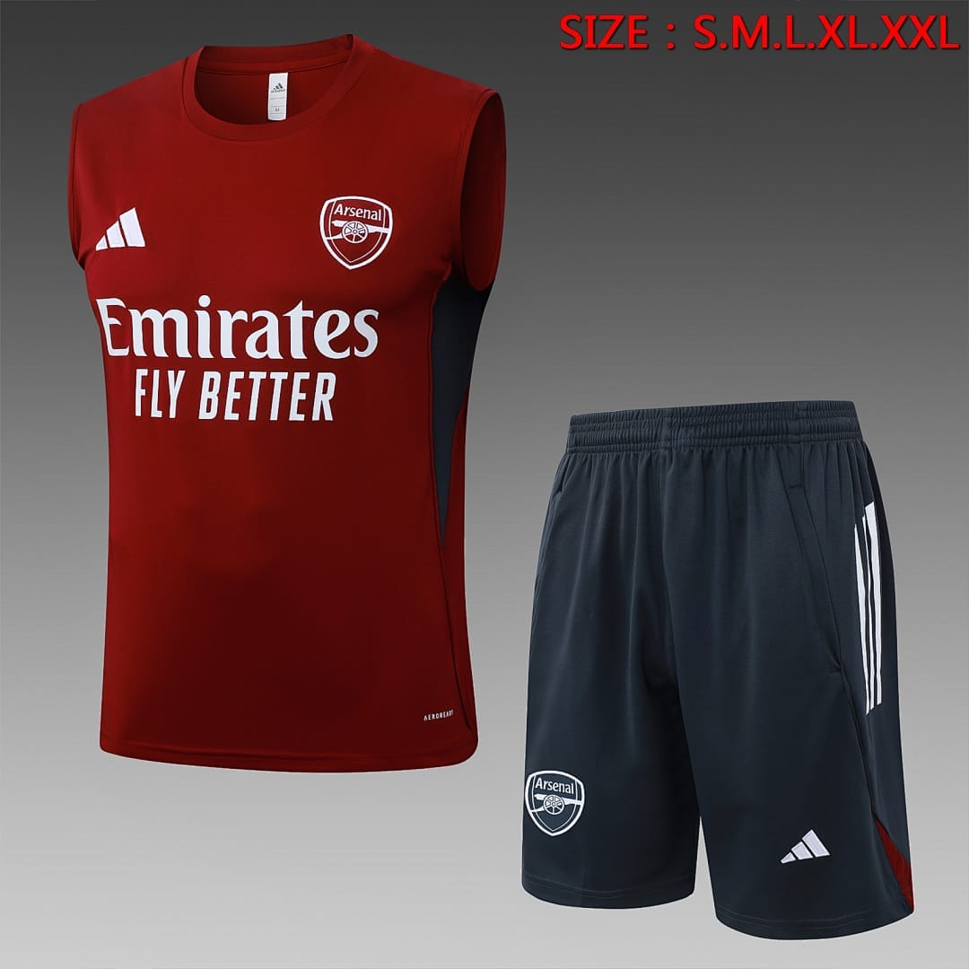 Arsenal 25/26 Chaleco · Blanco