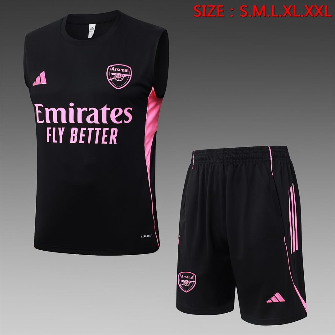 Arsenal 25/26 Chaleco · Rosado