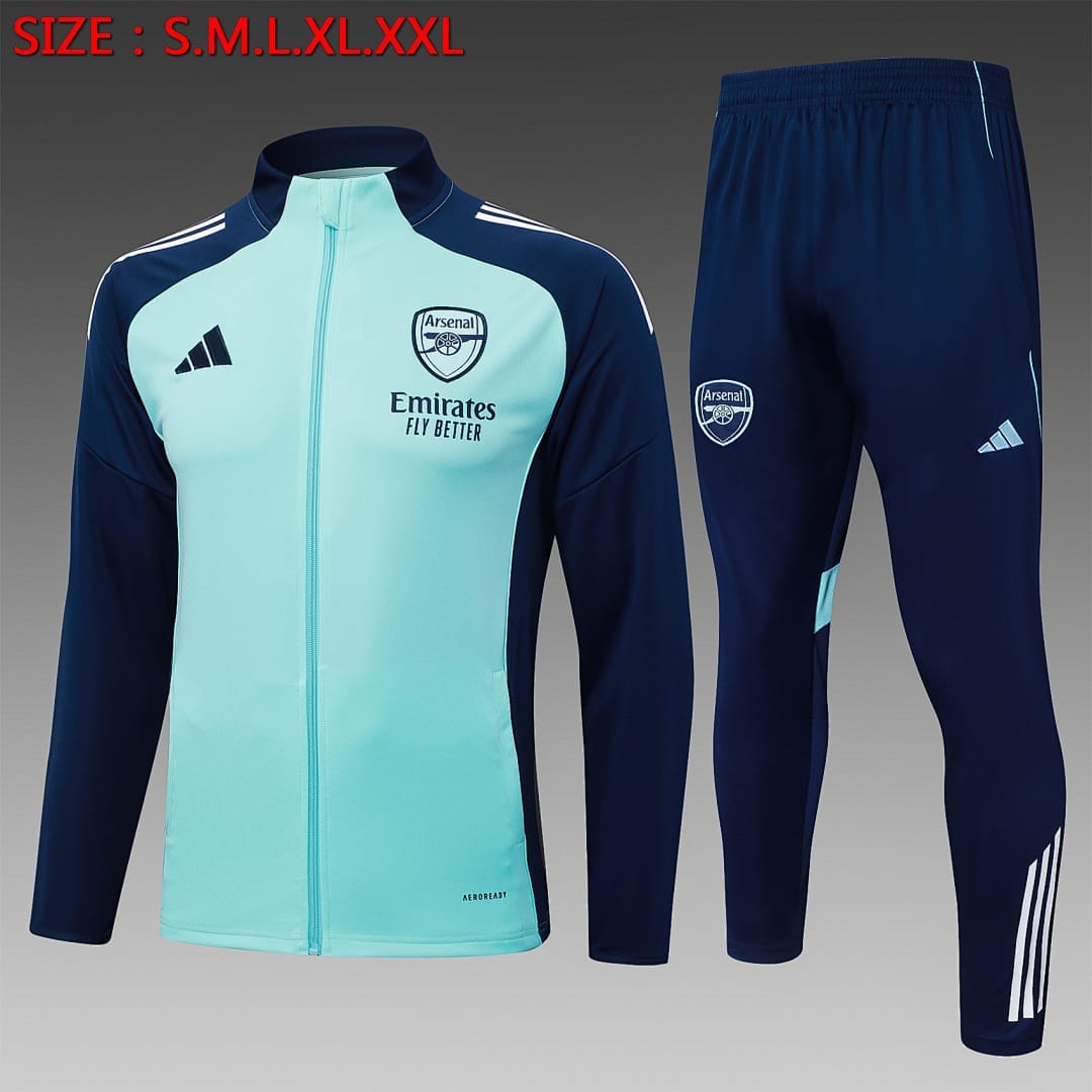 Arsenal 25/26 Chaqueta · Verde Claro