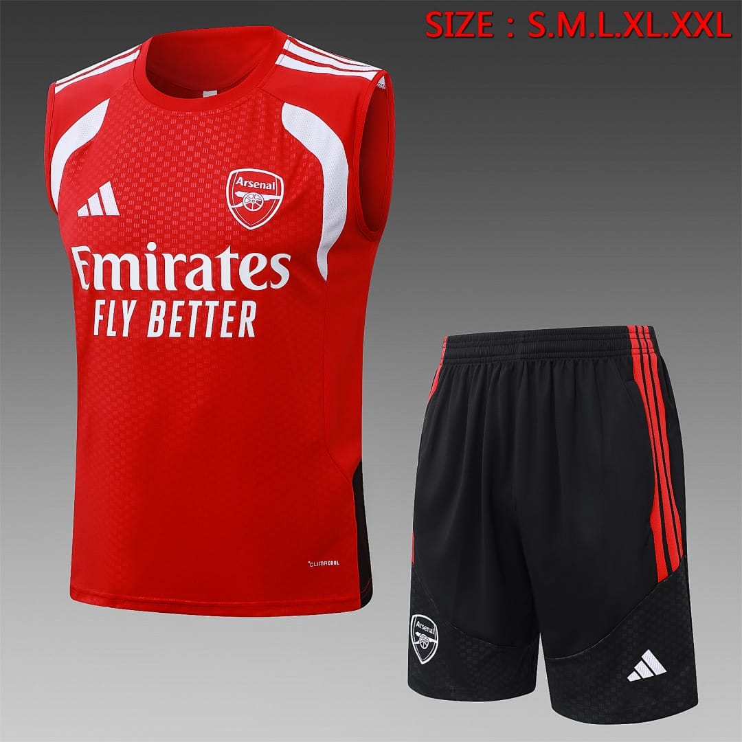 Arsenal 26/27 Chaleco · Rojo