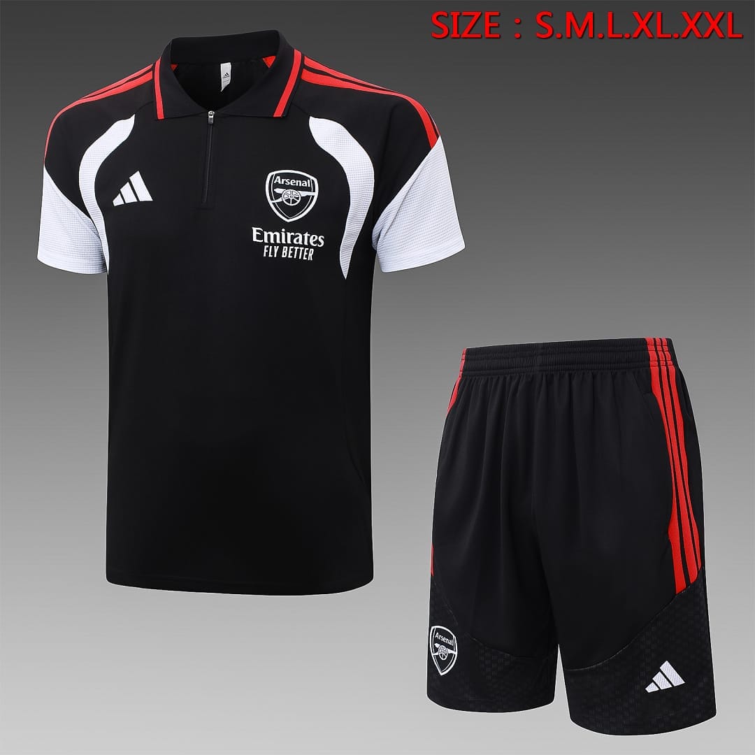 Arsenal 26/27 Polo · Negro