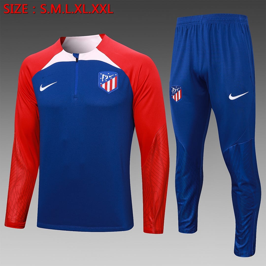 Atlético de Madrid 23/24 Sudadera · Azul
