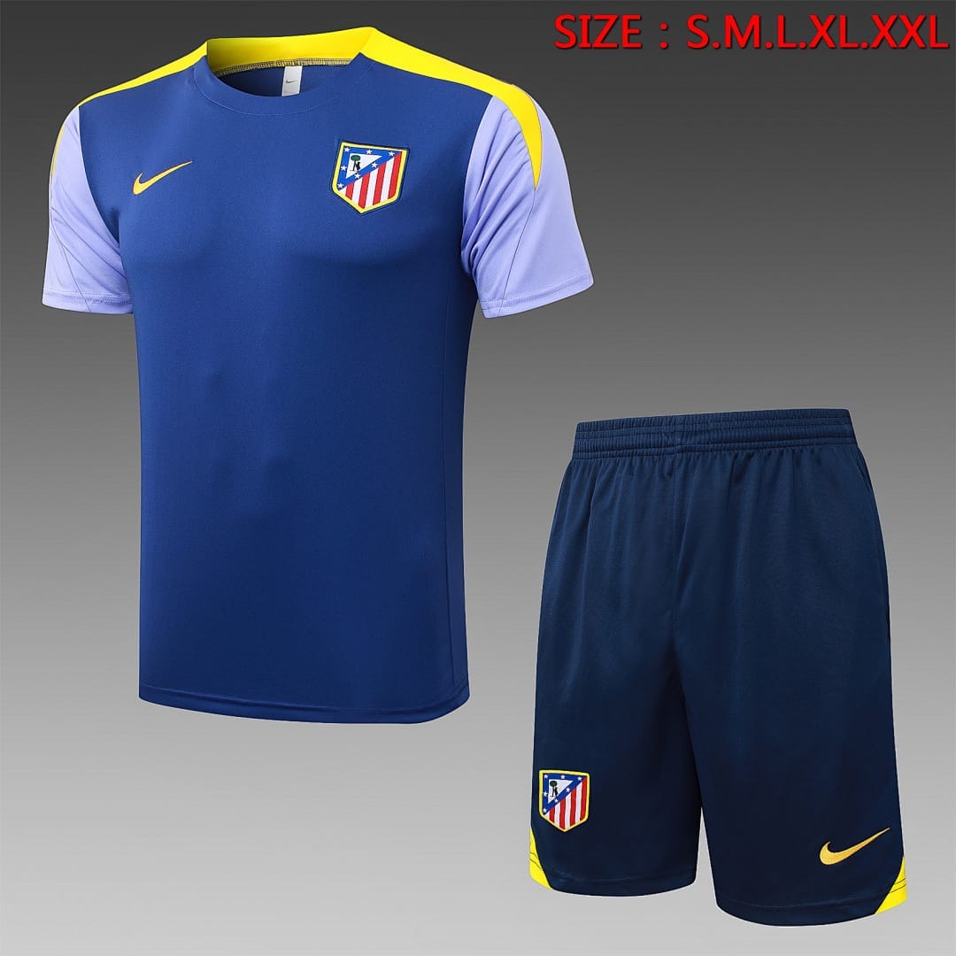 Atlético de Madrid 25/26 Camiseta Entrenamiento · Azul Marino