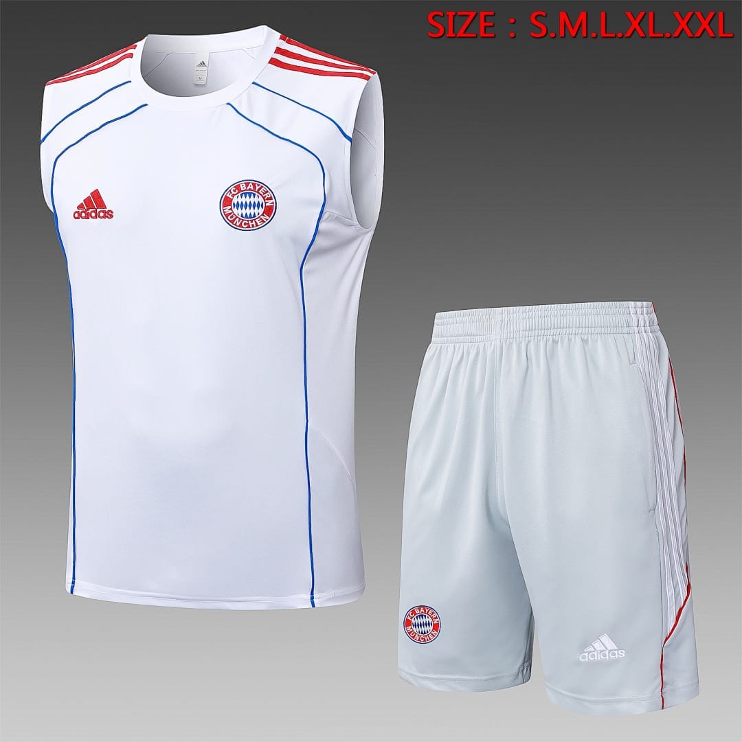 Bayern Múnich 25/26 Chaleco · Blanco