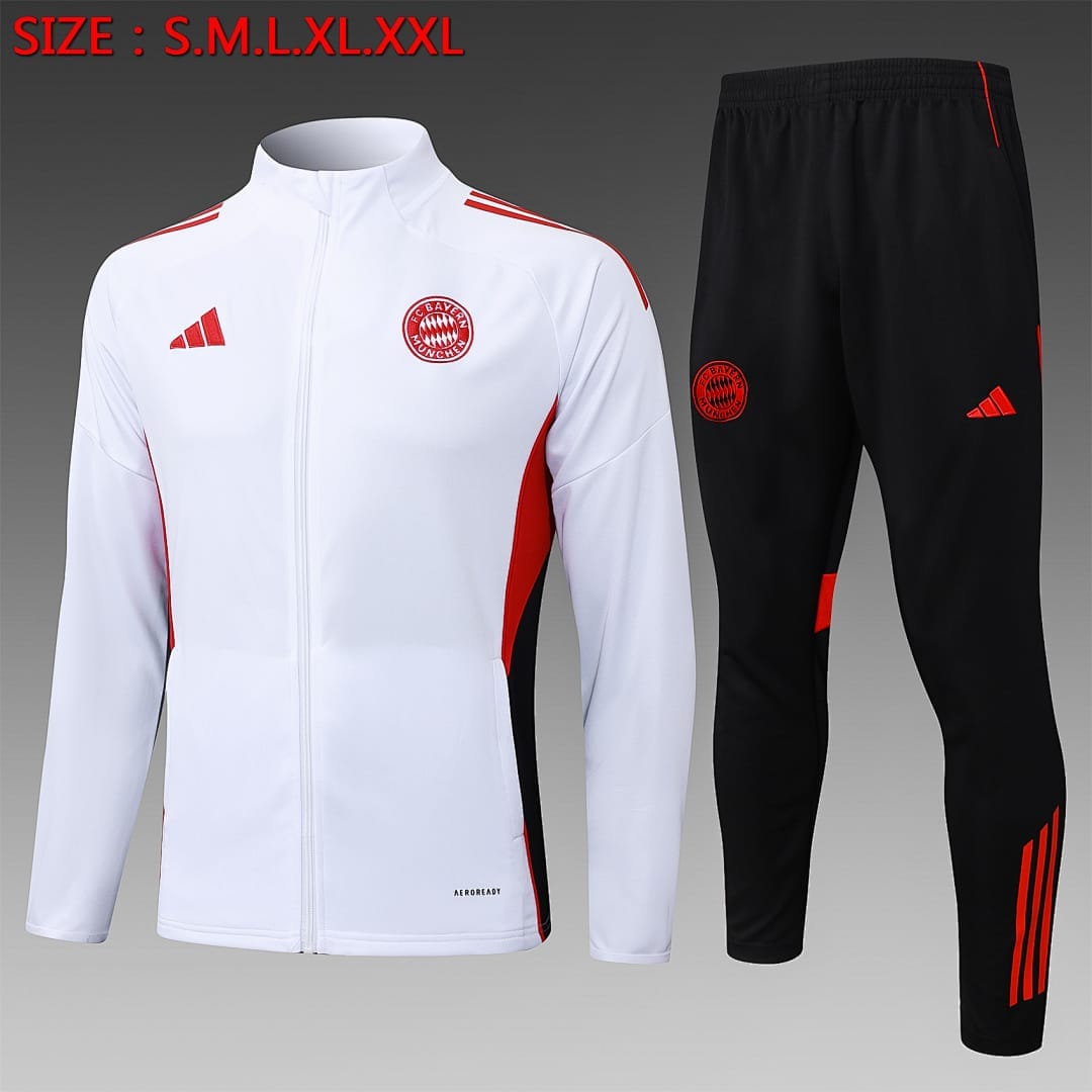 Bayern Múnich 25/26 Chaqueta · Blanco