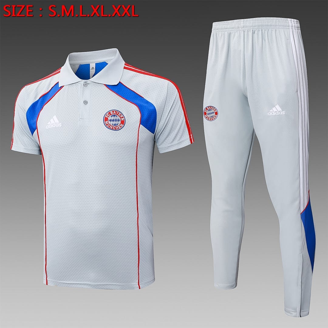Bayern Múnich 25/26 Polo · Gris