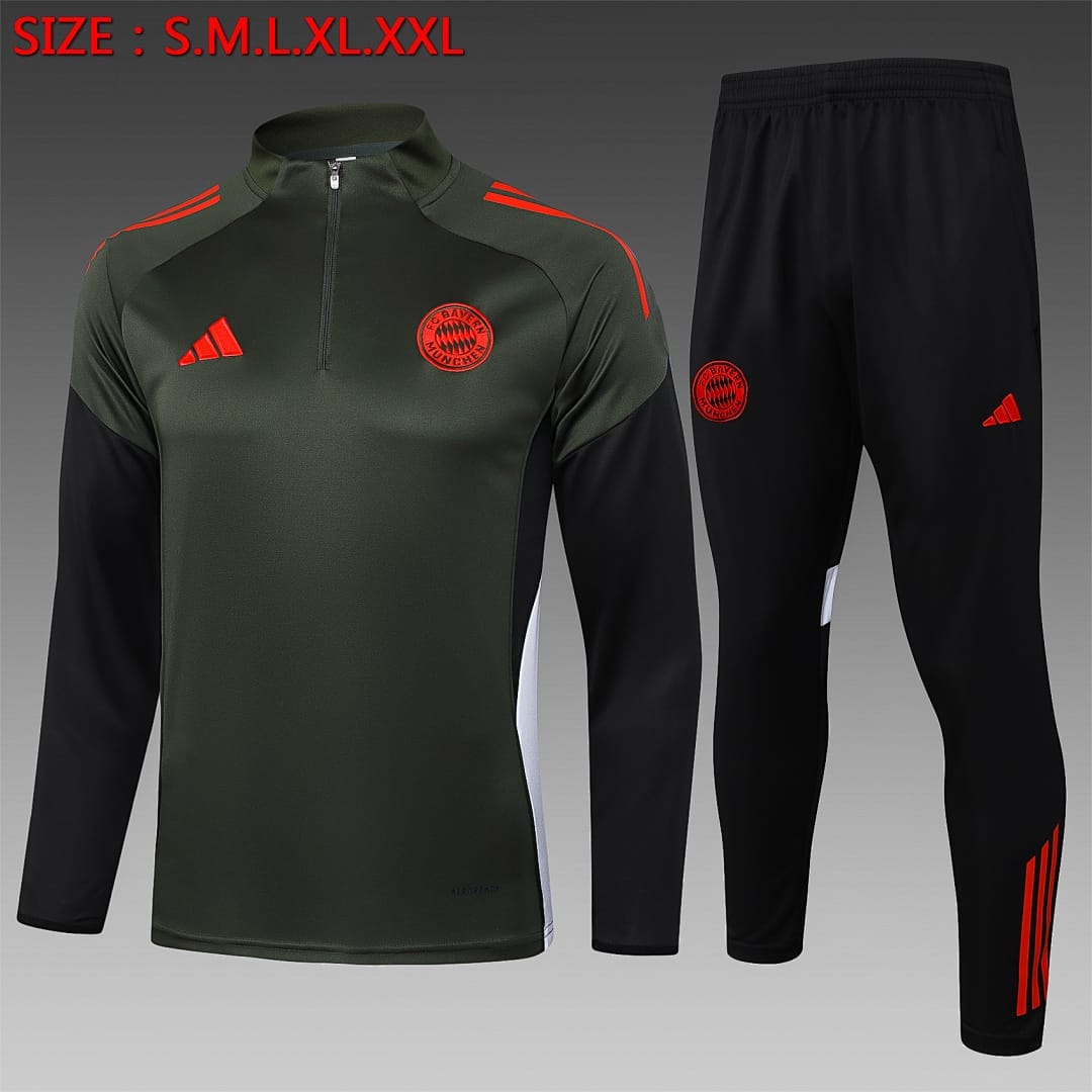 Bayern Múnich 25/26 Sudadera · Verde Oscuro