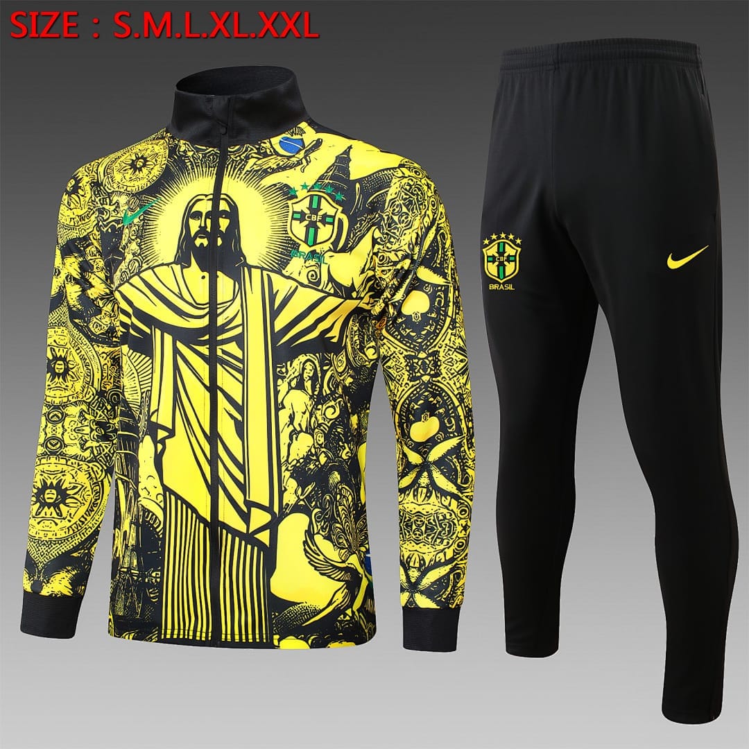 Brasil 24/25 Chaqueta · Amarillo