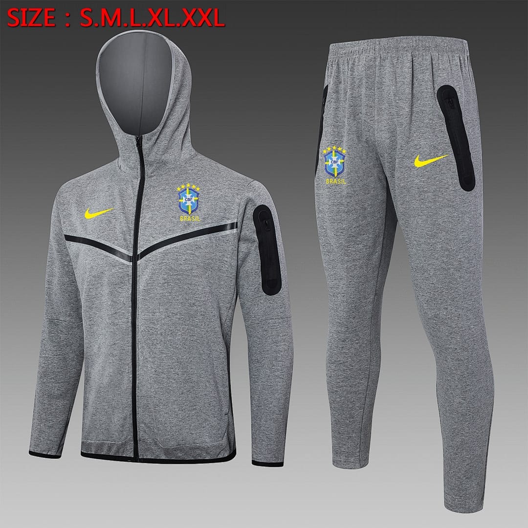 Brasil 24/25 Chaqueta con Capucha