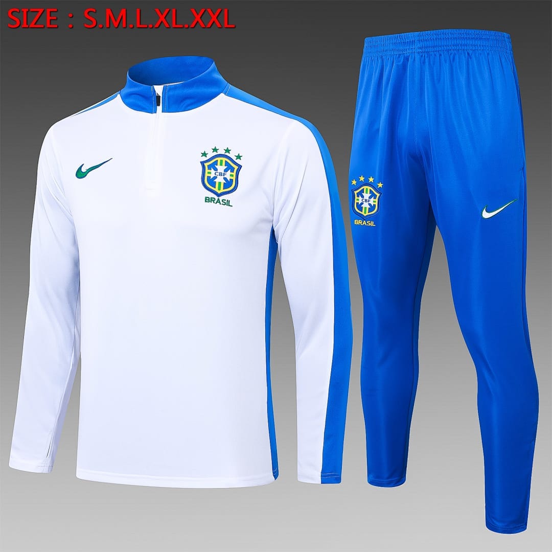 Brasil 24/25 Sudadera · Blanco