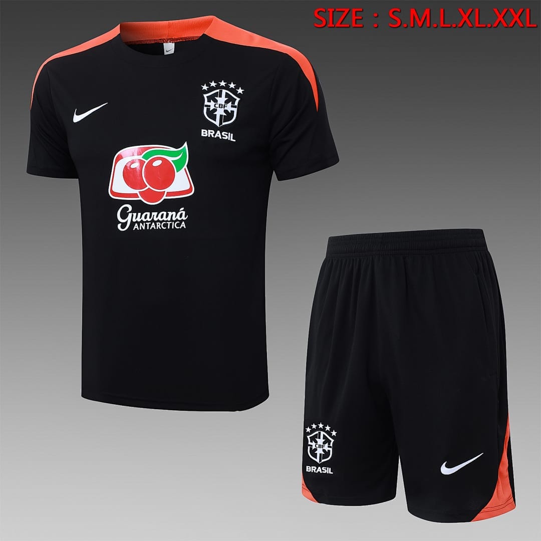 Brasil 25/26 Camiseta Entrenamiento · Negro