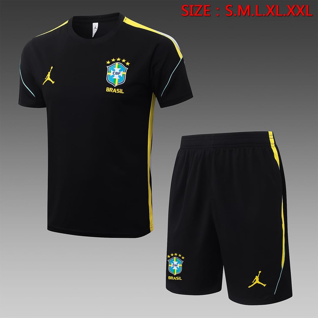 Brasil 26/27 Camiseta Entrenamiento · Negro