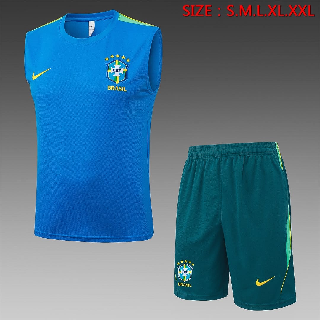 Brasil 26/27 Chaleco · Celeste