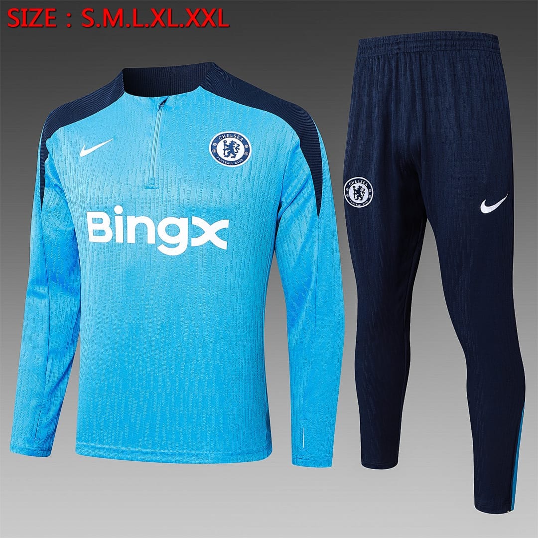 Chelsea 24/25 Sudadera · Celeste