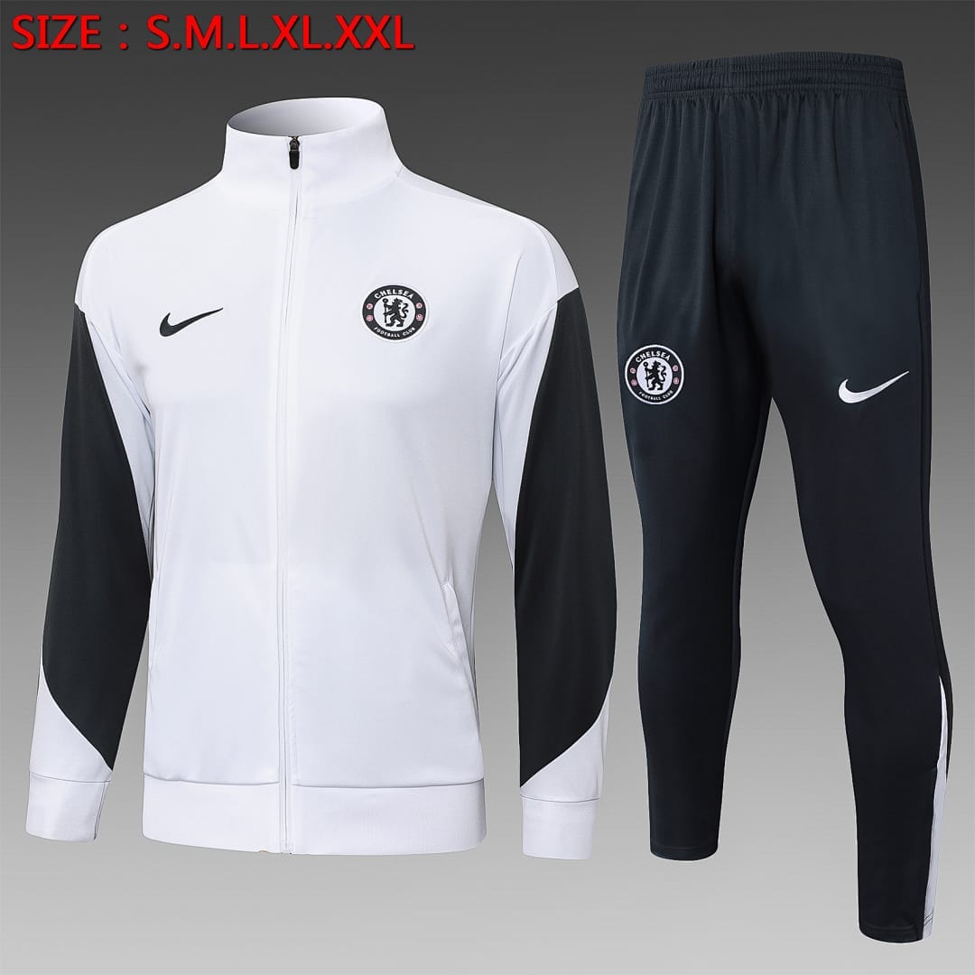 Chelsea 25/26 Chaqueta · Blanco