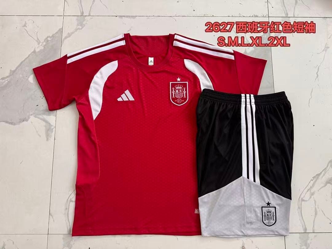 España 26/27 Camiseta Entrenamiento · Rojo