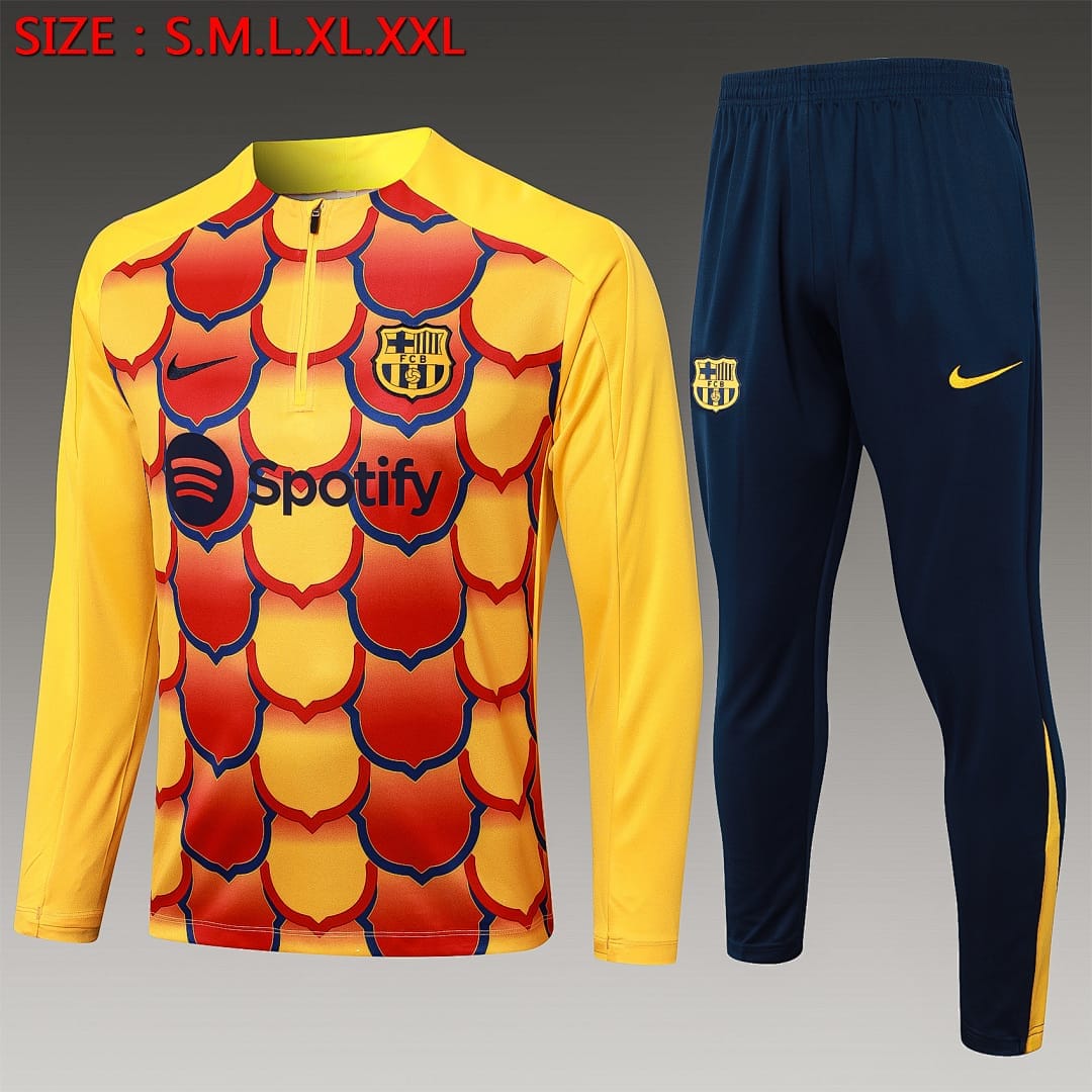 FC Barcelona 24/25 Sudadera · Amarillo