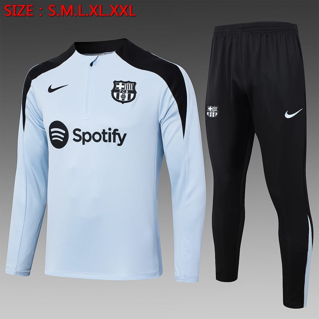 FC Barcelona 24/25 Sudadera · Celeste