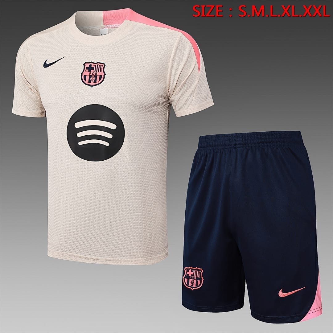 FC Barcelona 25/26 Camiseta Entrenamiento · Beige