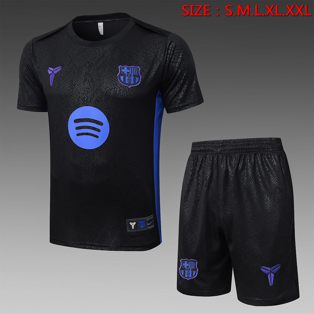 FC Barcelona 25/26 Camiseta Entrenamiento · Negro