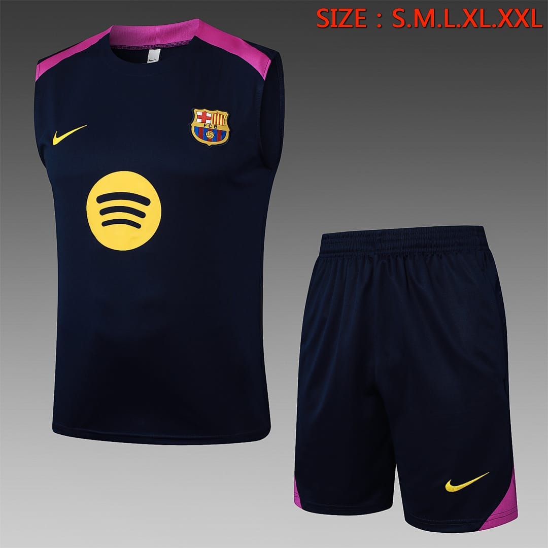 FC Barcelona 25/26 Chaleco · Azul Marino